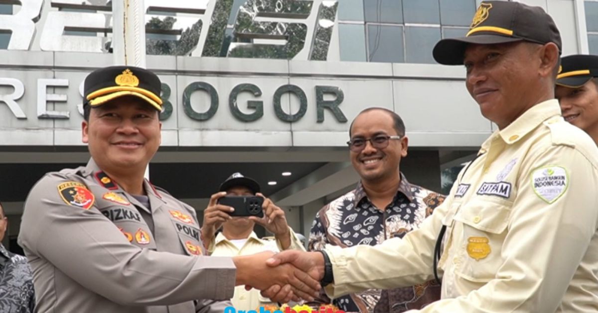 Polres Bogor Gelar Upacara HUT Satpam ke-45 Tahun 2026 di Mako Polres Bogor