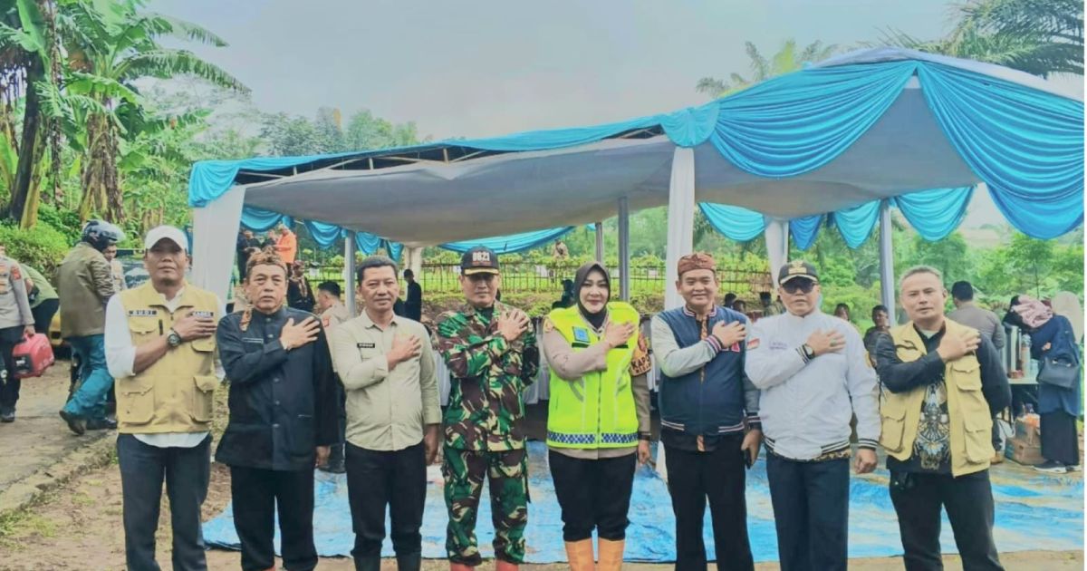 Polres Bogor beserta Jajaran Forkopimda dan Forkopimcam Megamendung Mendung zoom Giat Ketahanan Pangan