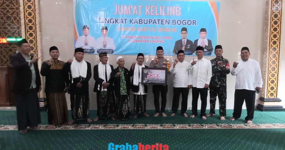 Masjid Besar Nurul Amal Ciseeng dapat Bantuan dari Pemkab Bogor 100 Juta Rupiah dalam Program Jumling 2026