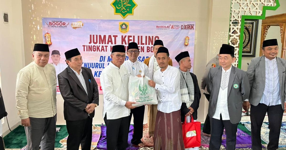 Pemerintah Kabupaten Bogor Giat Jumling di Masjid Besar Cijeruk, Serap Aspirasi dan Perkuat Silahturahmi