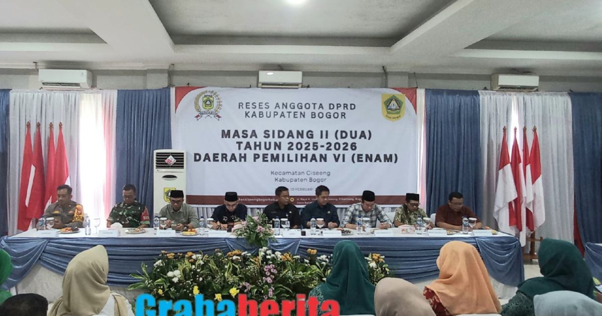 Ketua Tim Reses Anggota DPRD Kabupaten Bogor Davil VI Th 2025-2026 Kecamatan Ciseeng, Keluhkan Banyak Kades yang Tidak Hadir