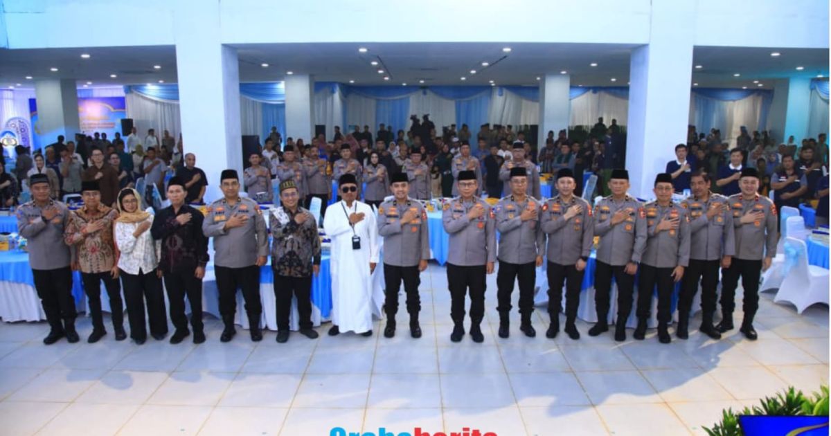 Pembangunan SMA Kemala Taruna Bhayangkara Bogor Capai 60 Persen, Polri Gelar Buka Puasa Bersama Warga Gunung Sindur