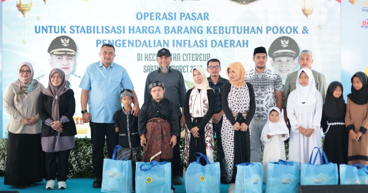 Bupati Bogor Hadirkan Bazar Ramadan Istimewa Untuk Kendalikan Harga Kebutuhan Pokok