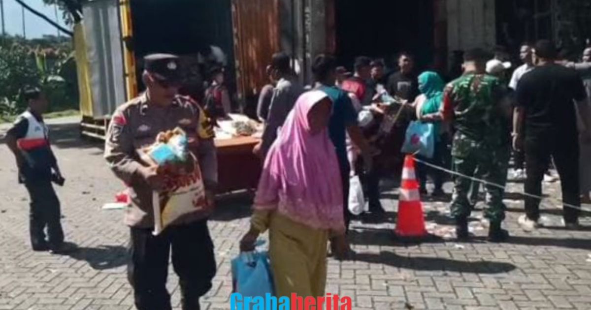 Masyarakat Babakan Madang Terima Puluhan Ribu Paket Sembako Bantuan Presiden Prabowo