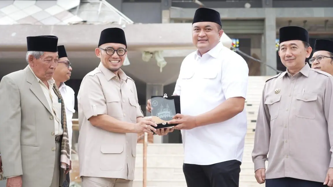 Wamen Haji Dan Umroh Puji Pengembangan Kawasan Layanan Haji Dan Pusat Ekonomi Umat Sebagai Terobosan Besar Bupati Bogor