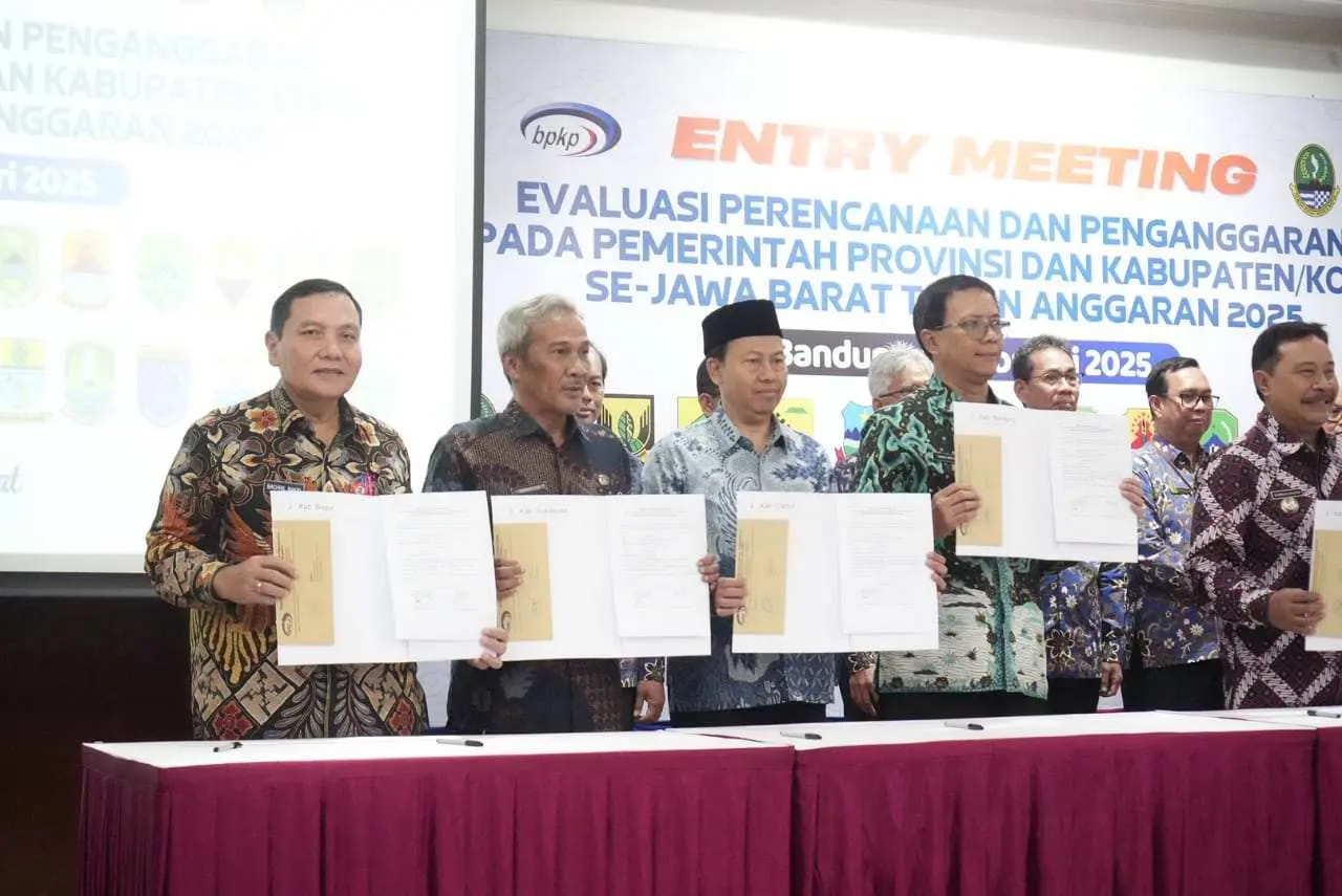 Pj. Bupati Bogor Mengikuti Entry Meeting Evaluasi Perencanaan dan Penganggaran Oleh BPKP