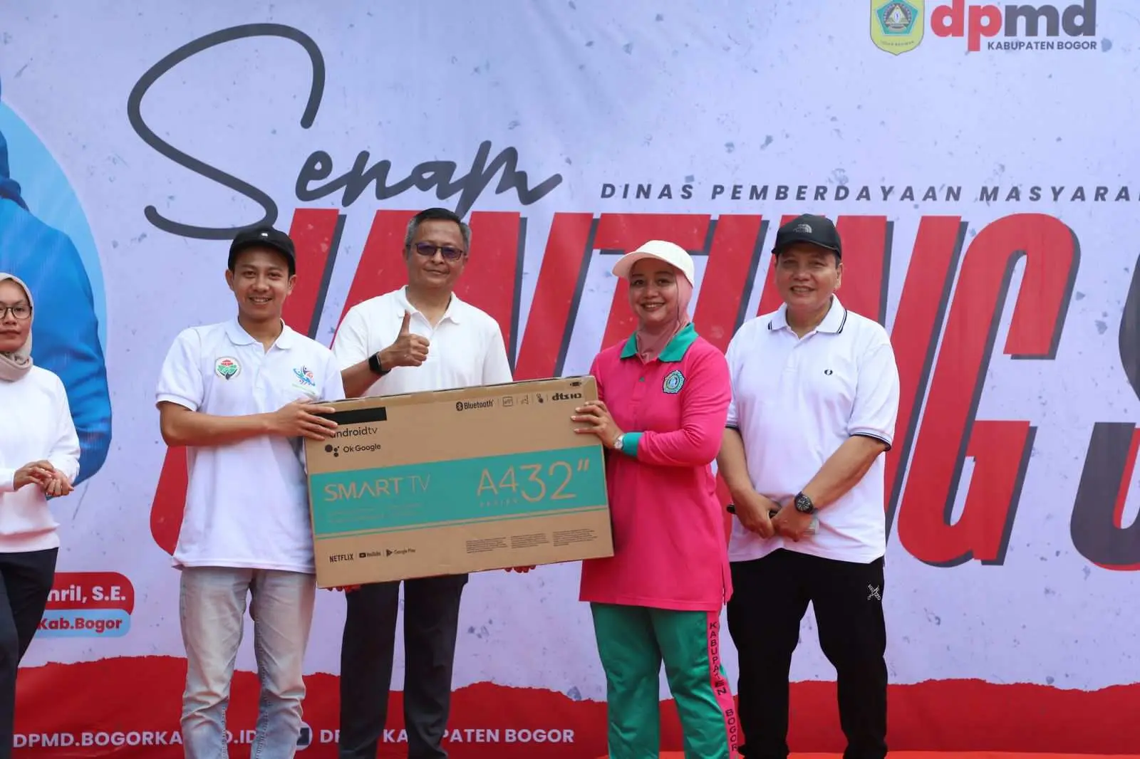 Pj. Bupati Bogor Senam Jantung Sehat Bersama ASN di Lingkungan Pemkab Bogorr