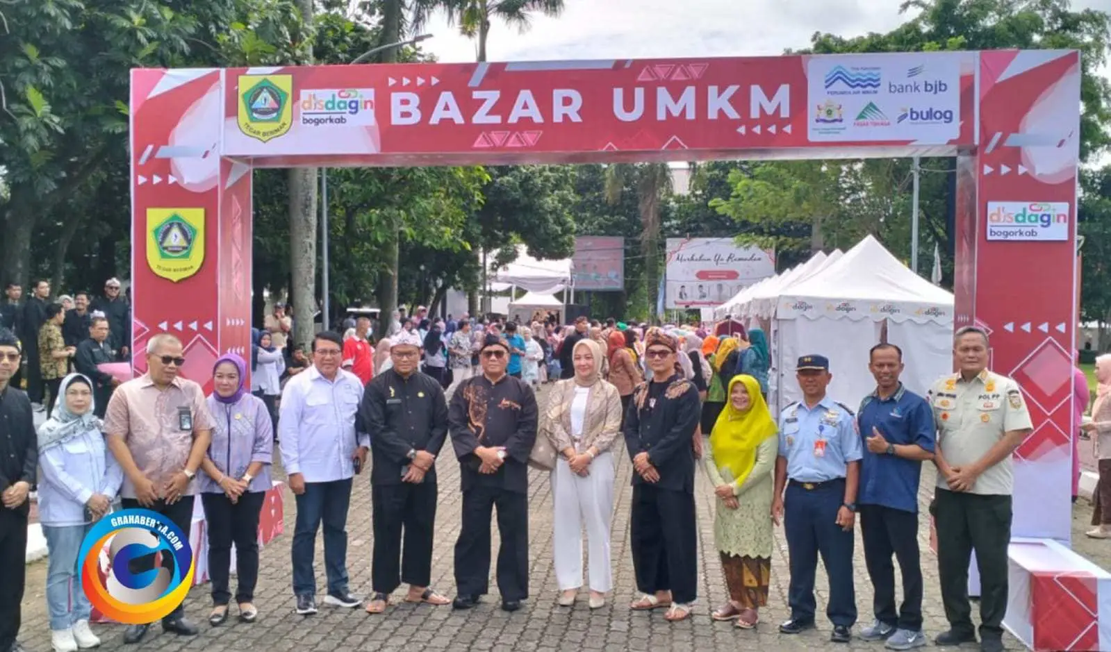 Dinas Perdagangan dan Perindustrian Kabupaten Bogor Berkolaborasi dengan SKPD dan UMKM, Gelar Bazar Murah