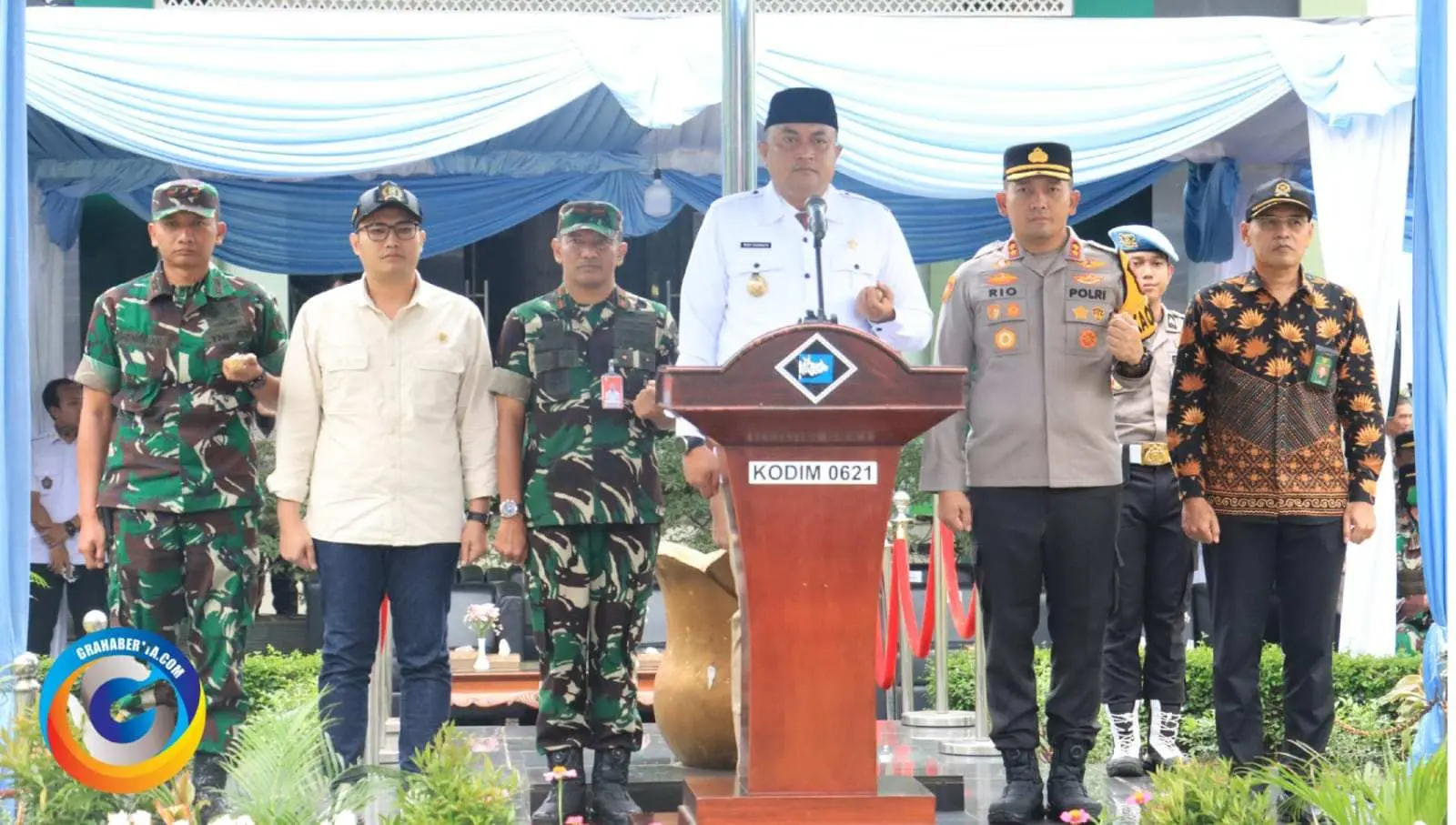 Polres Bogor Bersama Forkompinda Kabupaten Bogor Laksanakan Apel Gelar Pasukan Operasi Ketupat Lodaya 2025