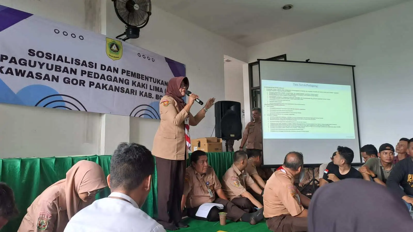 Pemerintah Kabupaten Bogor Rangkul PKL Pakansari Bentuk Paguyuban, Sambut Pakansari Night Culinary Festival