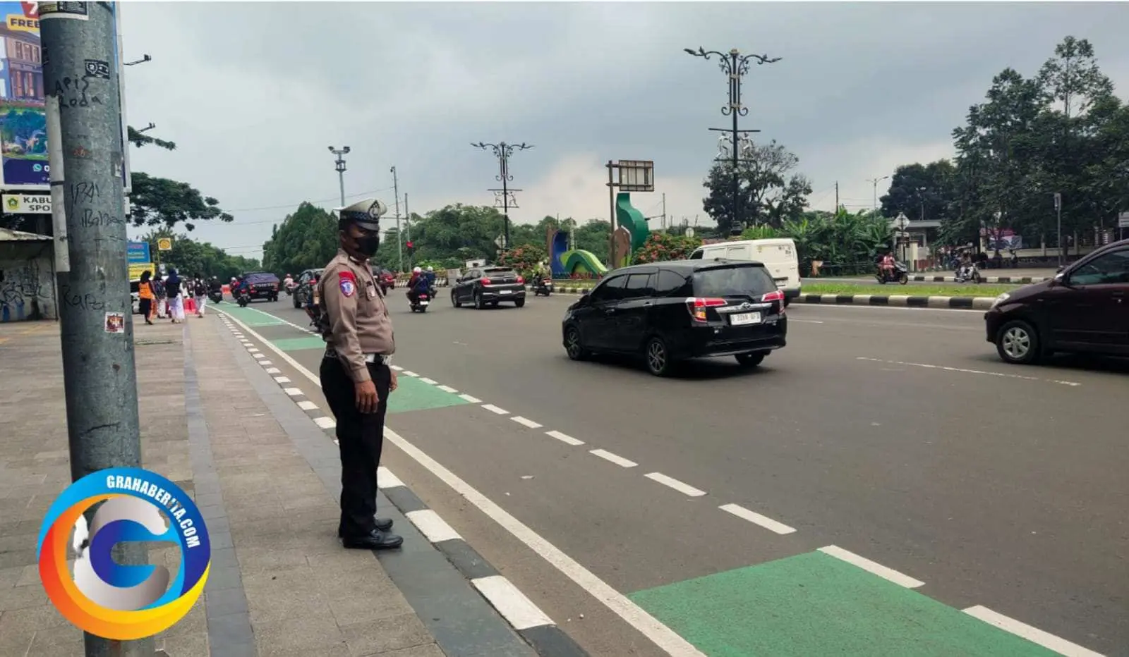 Antisipasi Kemacetan Saat Long Week End Personel Lalu Lintas Polsek Sukaraja Gelar Pengaturan Wujud Pelayanan Publik Hindari Kemacetan Dan Tekan Angka Kecelakaan Lalu Lintas