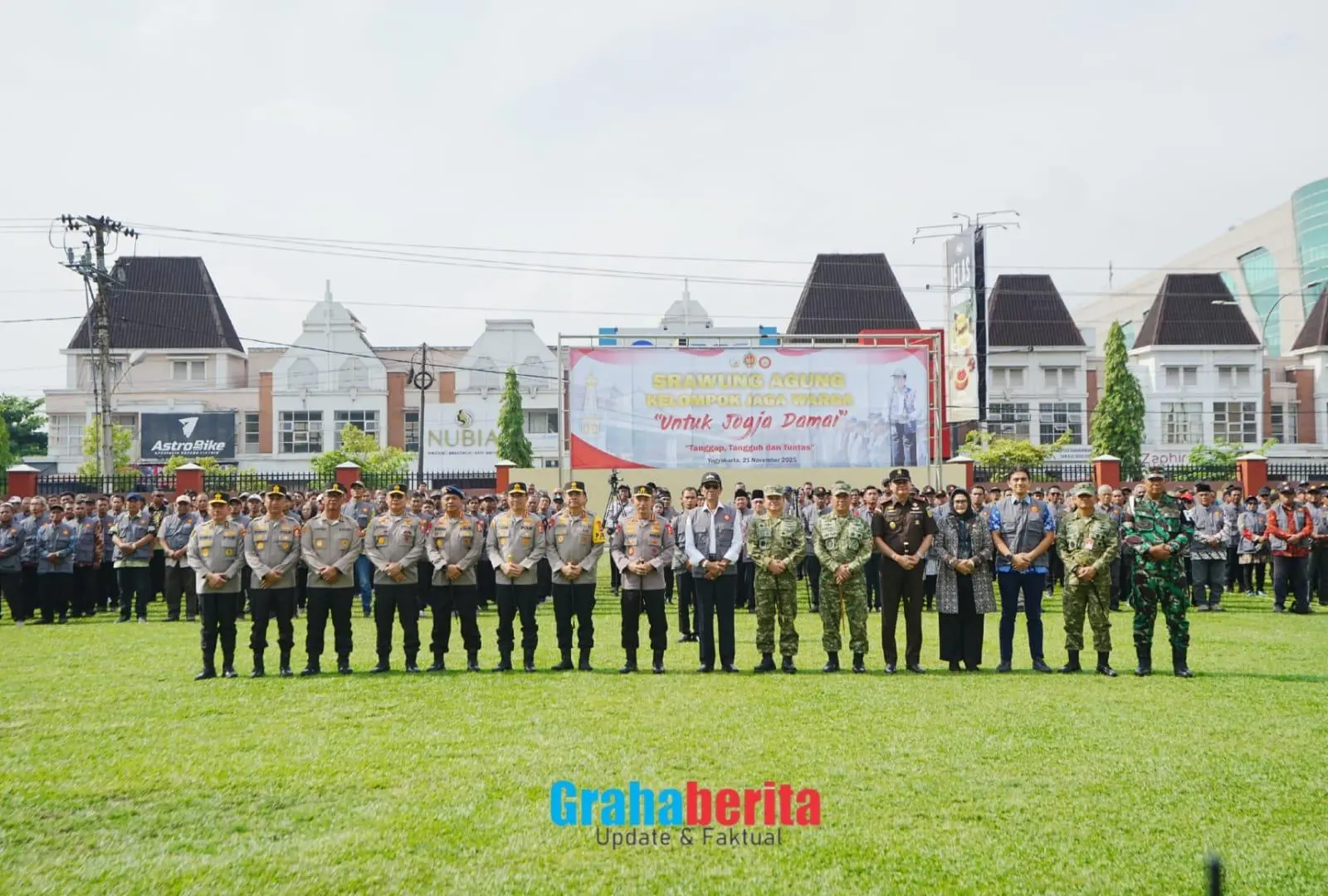 Hadiri Apel Srawung Agung di DIY, Kapolri: Sinergi dengan Warga Jaga Keteraturan Sosial