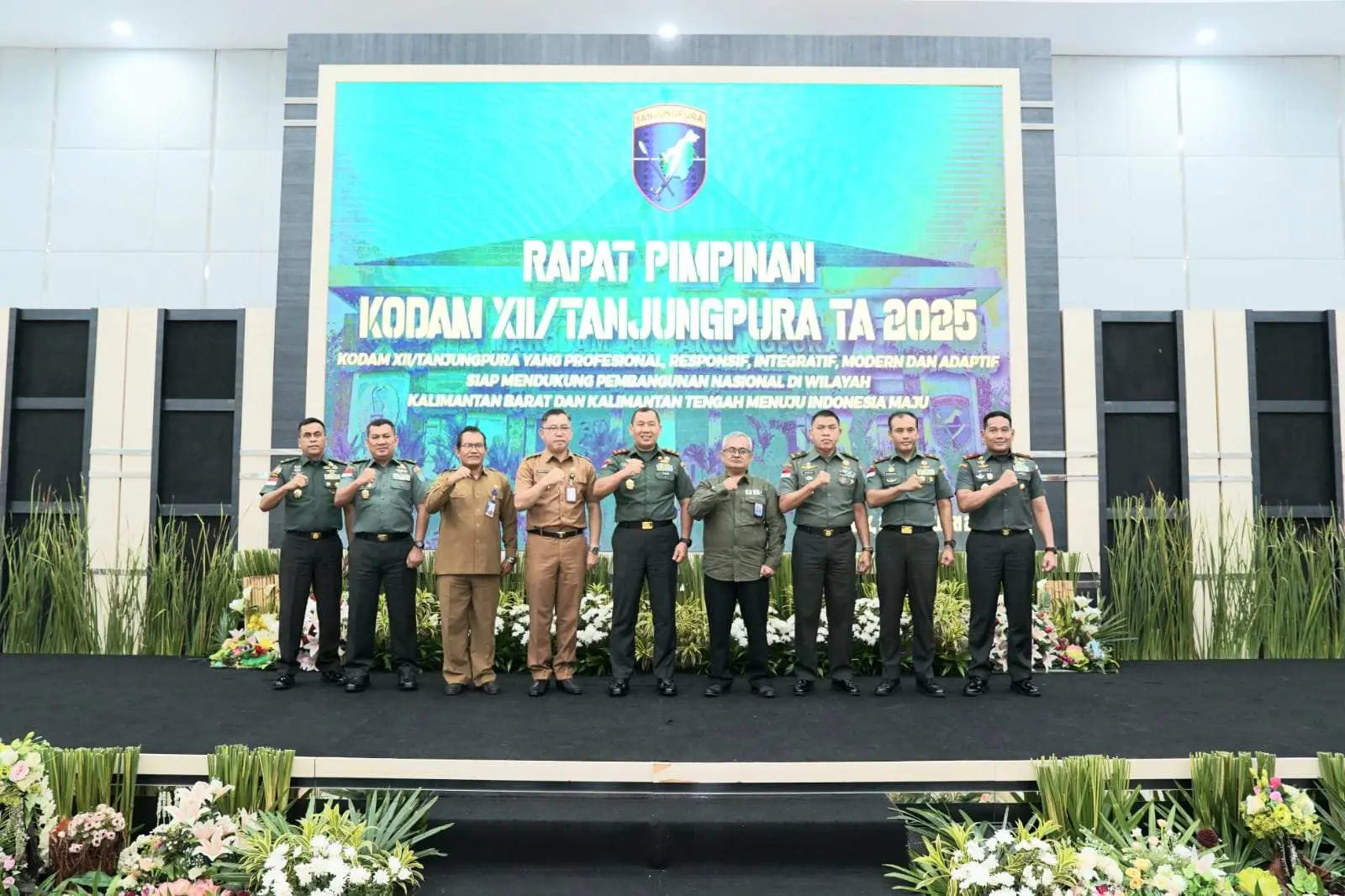 Pangdam Tanjungpura Buka Rapat Pimpinan Kodam XII Tanjungpura 