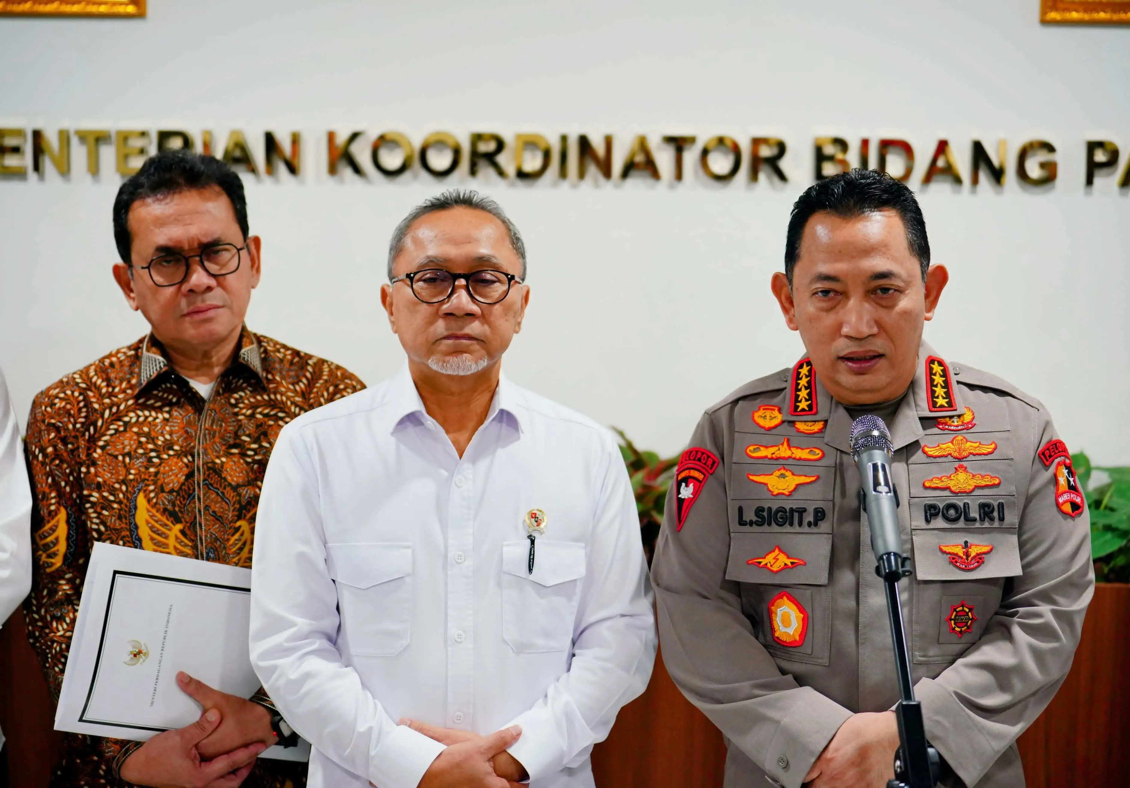 Kapolri ,Jamin Harga Pangan Sesuai Harga Eceran Tertinggi Saat Ramadan.