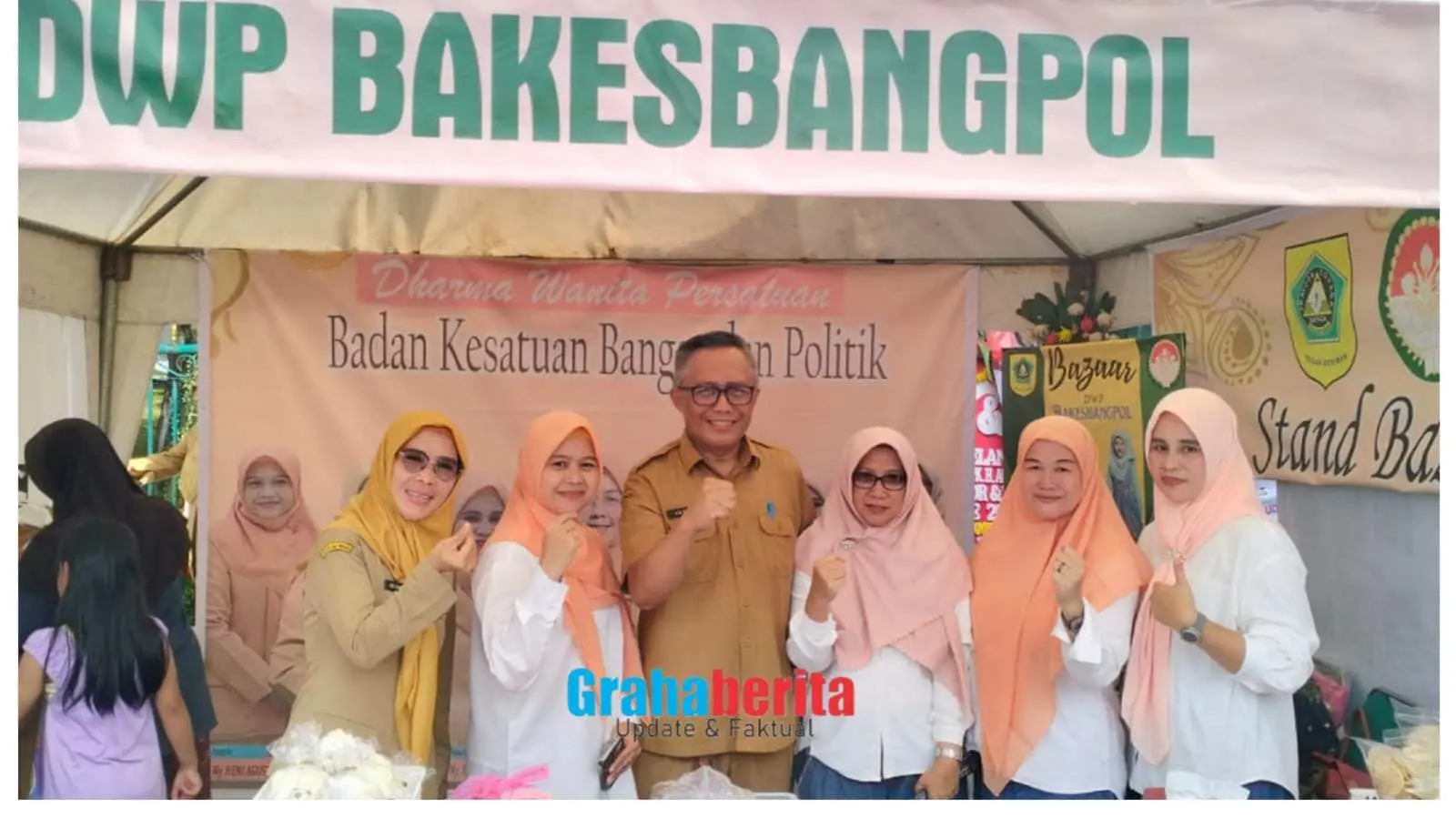 DWP Badan Kesbangpol Kabupaten Bogor, Partisipasi Bazar Jelang Ramadhan 1446 H