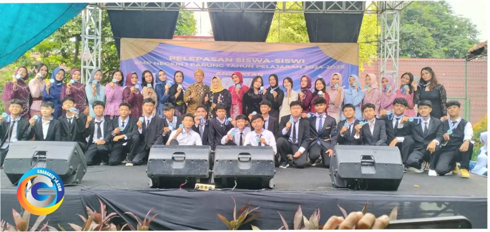 Pelepasan Siswa Siswi SMPN 1 Parung Angkatan ke 44, Tahun Ajaran 2024 - 2025