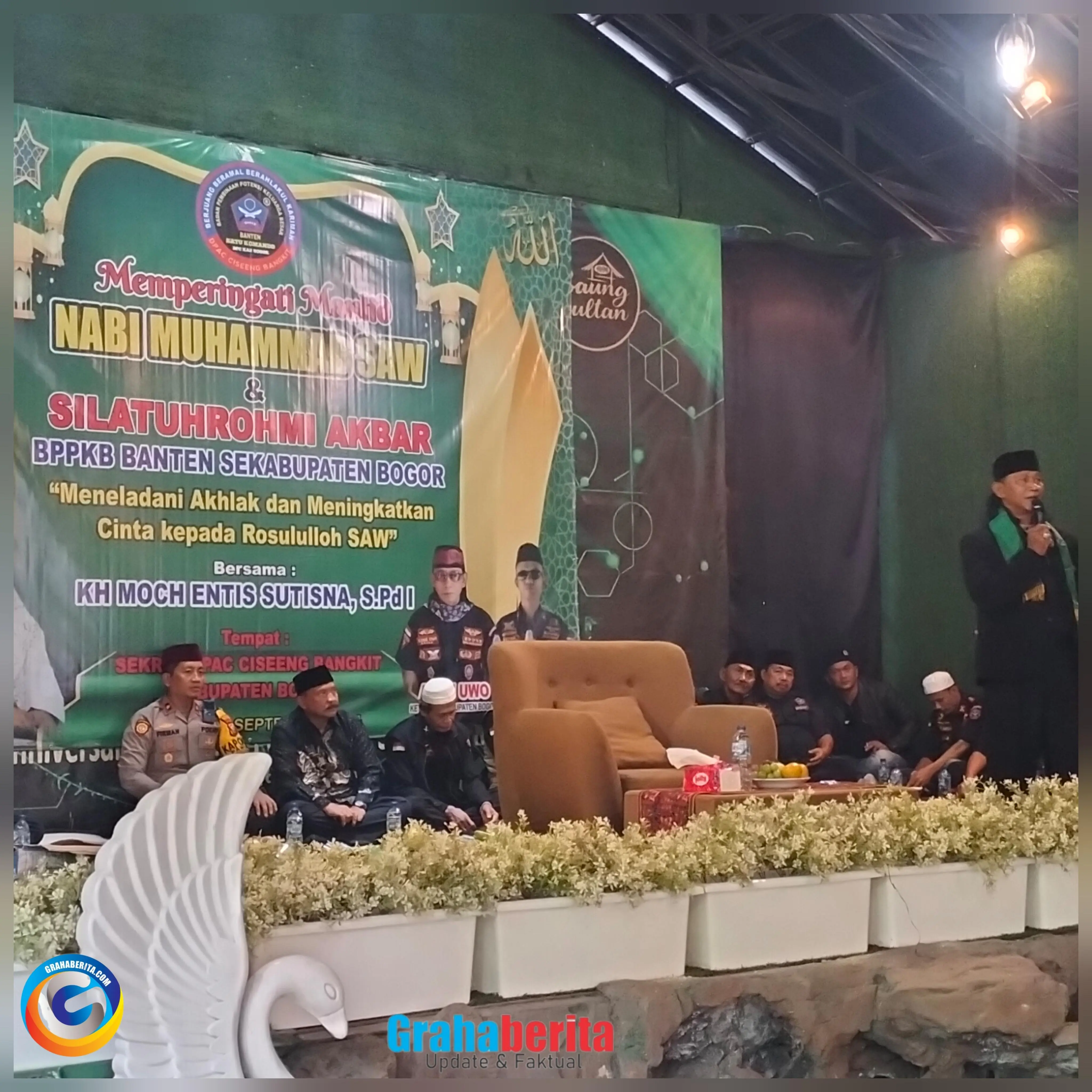 Silahturahmi Akbar BPPKB Banten Se-Kabupaten Bogor dalam Peringatan Maulid Nabi Muhammad SAW 1447 H