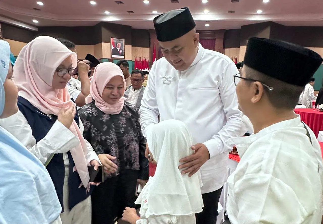 Bupati Bogor Rudy Susmanto Gelar Open House Perayaan Idul Fitri 1446 H, di Gedung Tegar Beriman