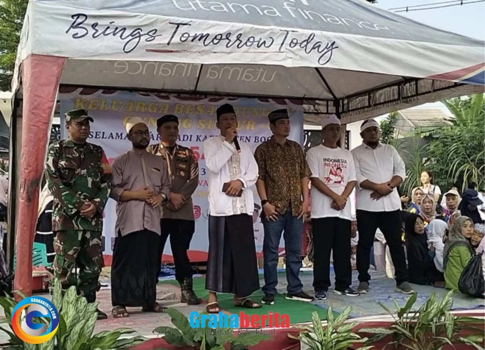 Warga Desa Gunung Sindur Antusias Ikuti Pawai Dalam Rangka MTQ Tingkat Desa